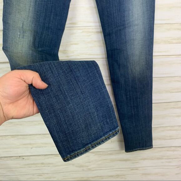 R13 Mid Rise Skinny Leg Jeans - Picture 4 of 8